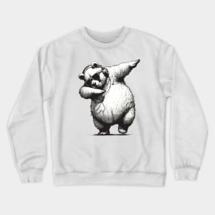 Dabbing Bear Crewneck Sweatshirt